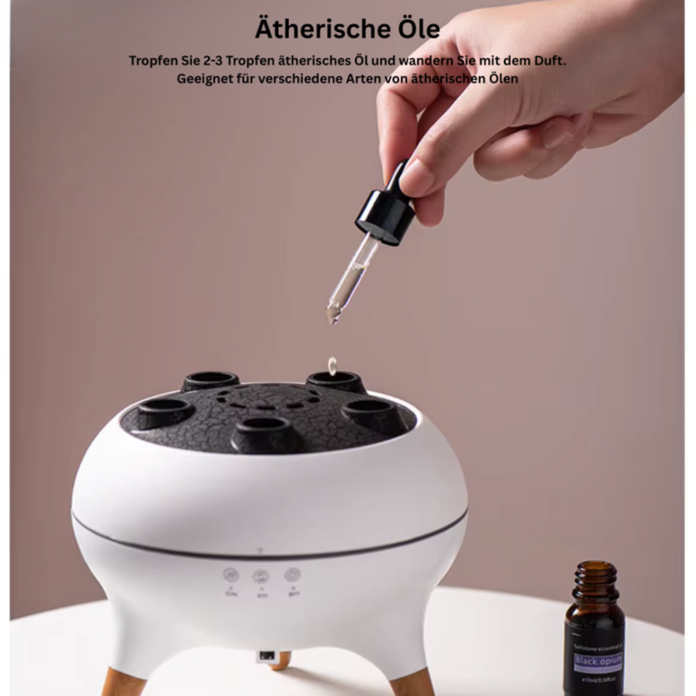 Quallen-Diffusor mit LED & Fernbedienung