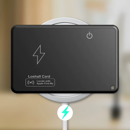 Smart Wallet Tracker – Ultradünne GPS-Karte mit kabellosem Laden & Apple „Wo ist?“ Kompatibilität