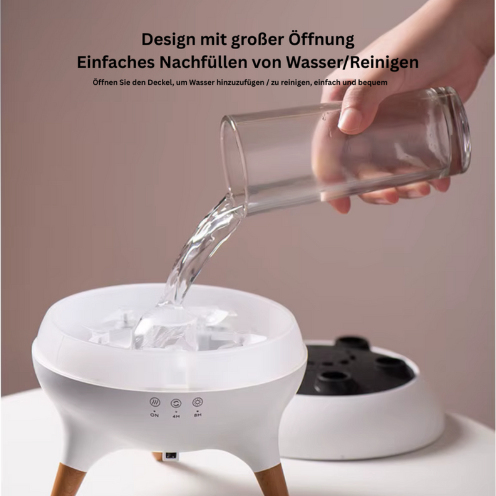 Quallen-Diffusor mit LED & Fernbedienung